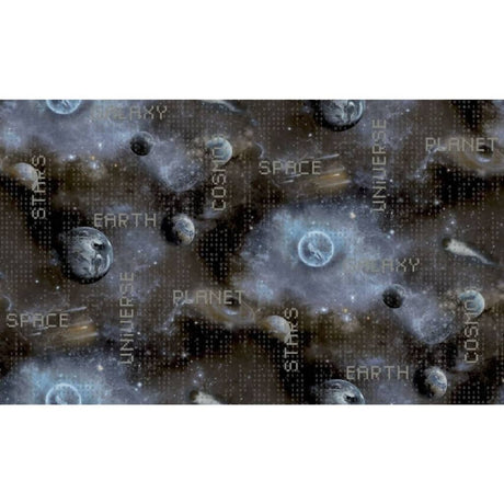 Noordwand Wallpaper Good Vibes Galaxy Planets And Text