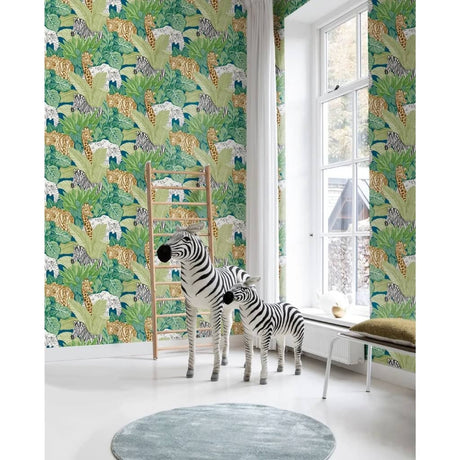 Noordwand Wallpaper Good Vibes Jungle Animals