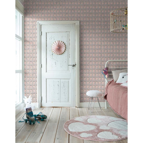 Noordwand Wallpaper Good Vibes Hexagon Pattern