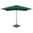 Garden Parasol with Portable Base Green