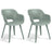 Keter Outdoor Chairs Akola 2 pcs Grey