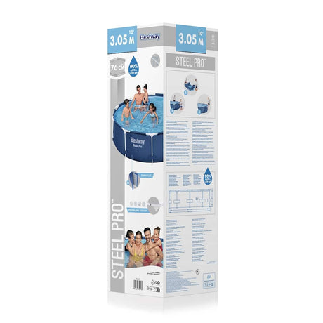 Bestway Steel Pro Swimming Pool 305X76 Cm