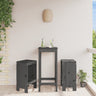 Bar Stools 2 pcs 40x36x75 cm Solid Wood Pine