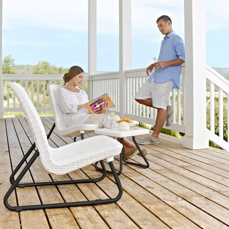Keter Patio Furniture Set 3 Pieces Rio 218155