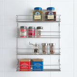 Metaltex 4-Tier Wall Spice Rack Pepito