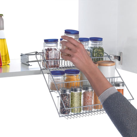 Metaltex 3-Tier Spice Rack Up&Down On Rails