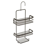 Metaltex 3-Tier Douche Rack With Hook Black
