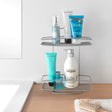 Metaltex Douche Rack Onda Silver