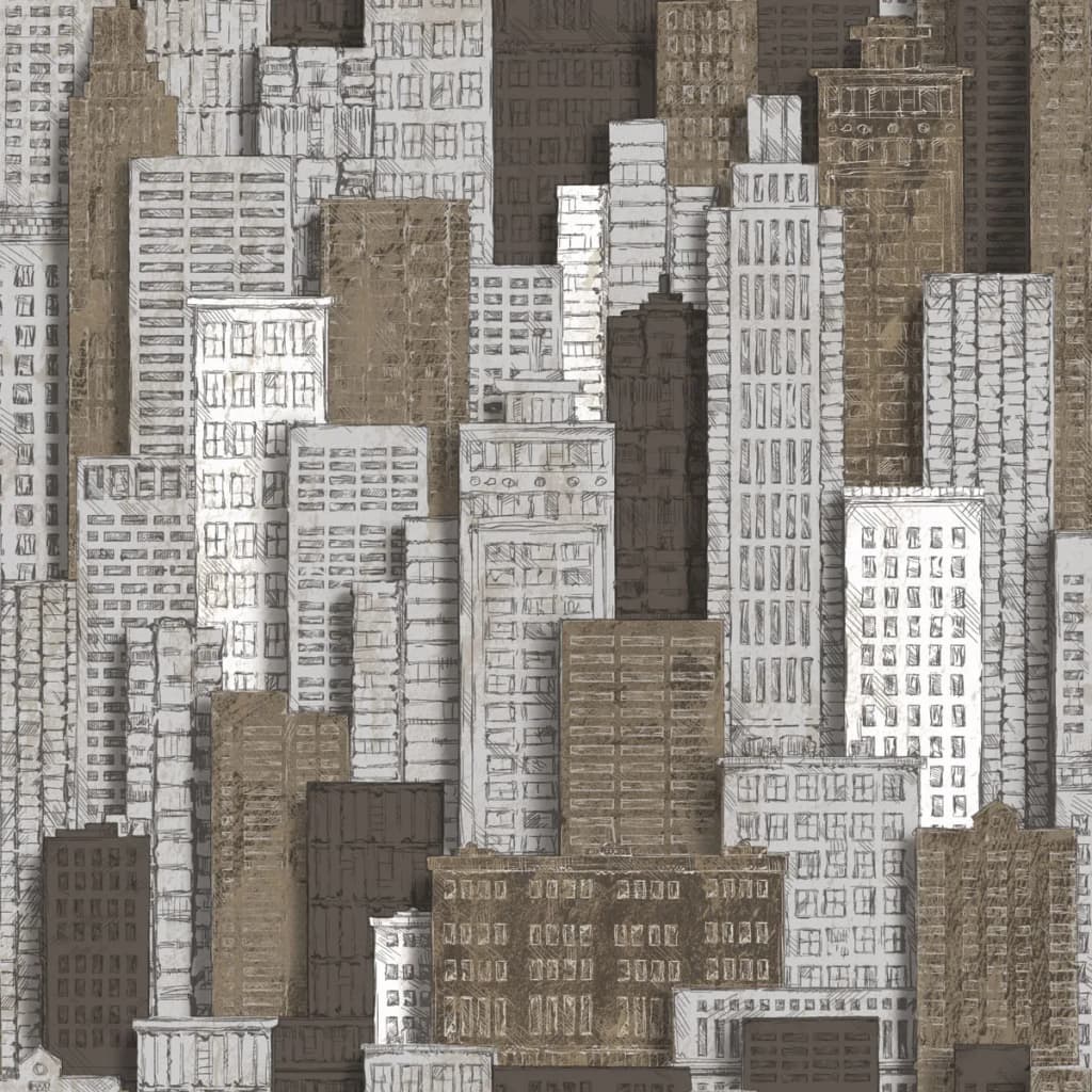 Noordwand Wallpaper Urban Friends & Coffee City Apartments
