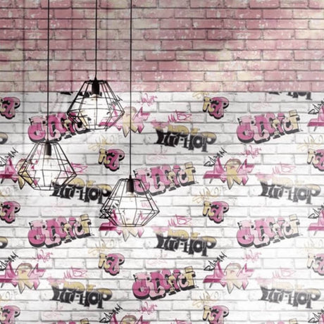Noordwand Wallpaper Urban Friends & Coffee Bricks And White