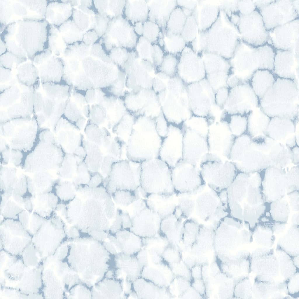 Noordwand Wallpaper Evergreen Watercolours White And Blue