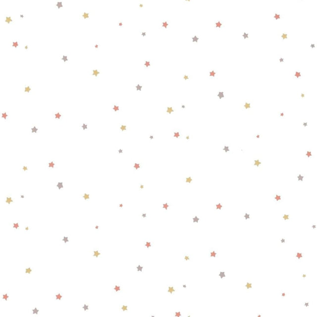 Noordwand Wallpaper Mondo Baby Little Stars And White