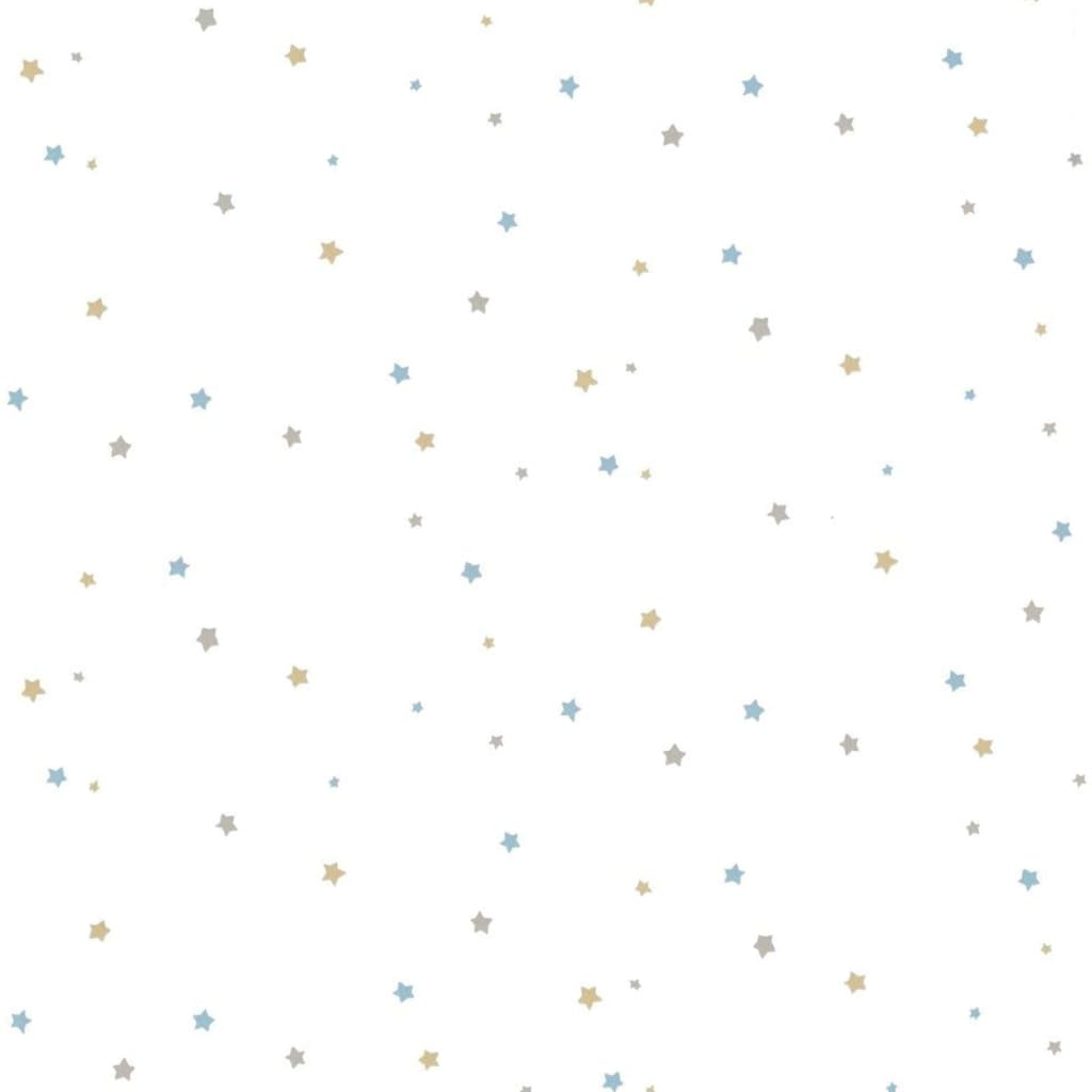Noordwand Wallpaper Mondo Baby Little Stars And White