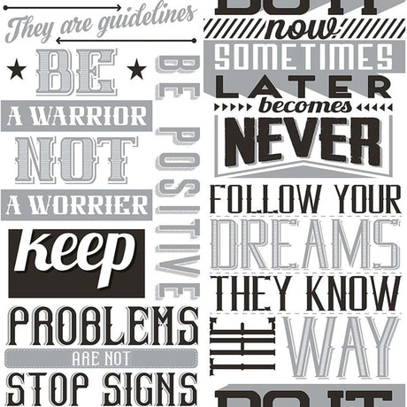 Noordwand Wallpaper Friends & Coffee Words And Letters