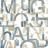 Noordwand Wallpaper Friends & Coffee Words And Letters And Metallic