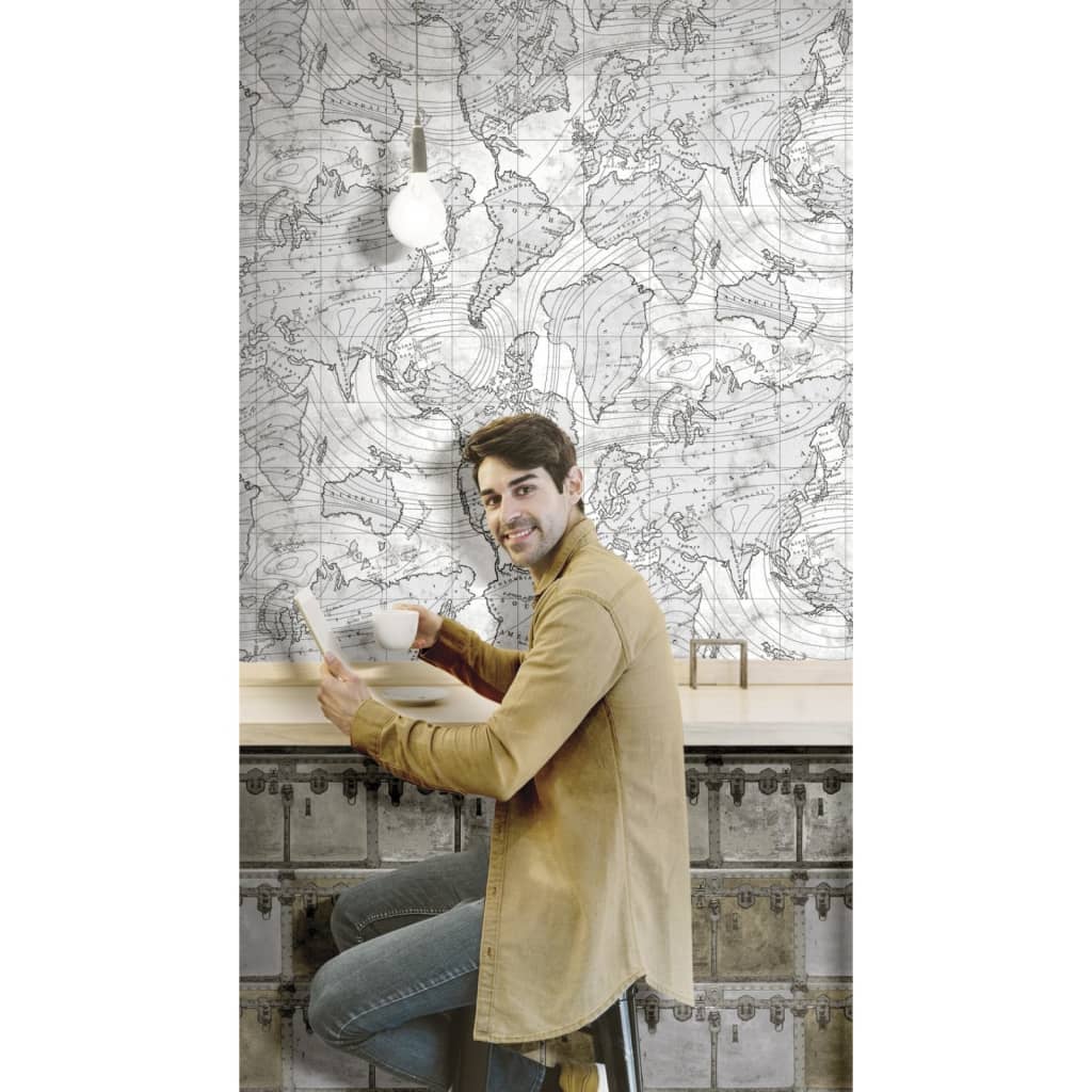 Noordwand Wallpaper Friends & Coffee Boxes And Locks