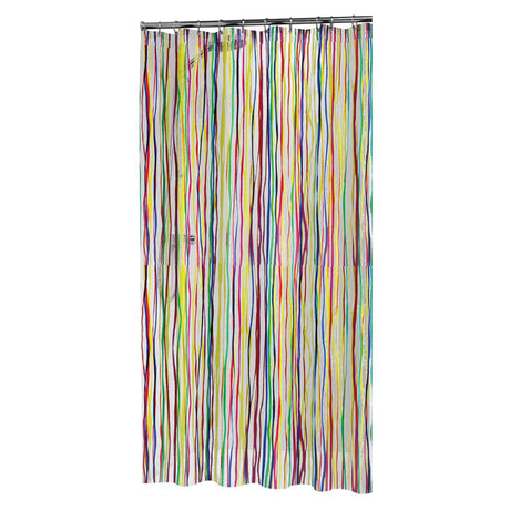 Sealskin Shower Curtain Rigato 180X200 Cm Multicolour