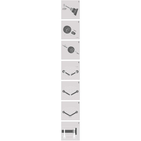 Sealskin Shower Curtain Rod Combi Chrome