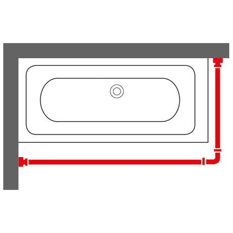 Sealskin Shower Curtain Rod Combi Chrome