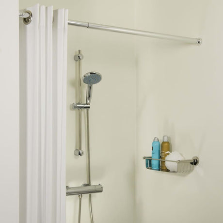 Sealskin Telescopic Shower Curtain Rod 80-130 Cm