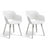 Keter Outdoor Chairs Akola 2 Pcs Grey