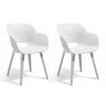 Keter Outdoor Chairs Akola 2 Pcs Grey