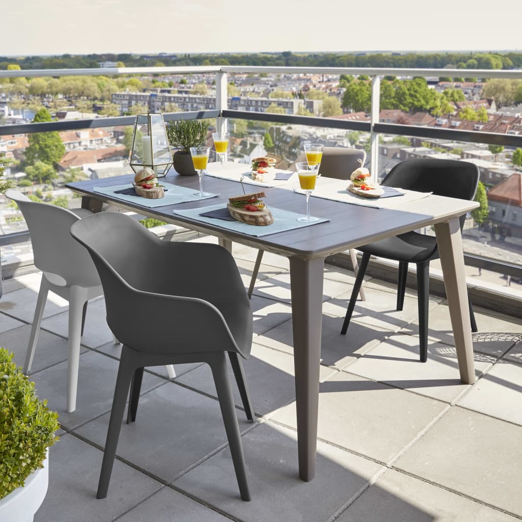 Keter Outdoor Chairs Akola 2 Pcs Grey