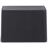 Keter Garden Storage Table Box Claire Graphite