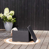 Keter Garden Storage Table Box Claire Graphite