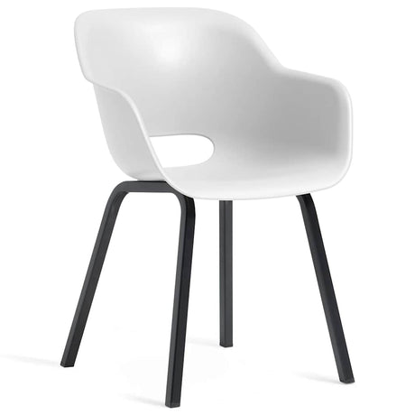 Keter Garden Chair With Metal Legs Noa 2 Pcs White