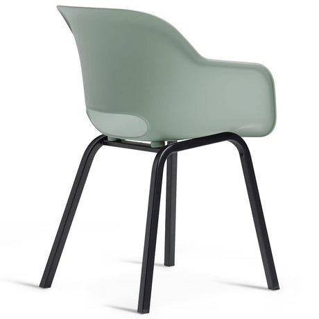 Keter Garden Chair With Metal Legs Noa 2 Pcs Vintage Green