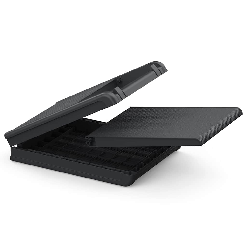 Keter Sunlounger With Cushion Mallorca Jute Texture Anthracite