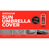 Madison Cover For Standing Parasol Grey
