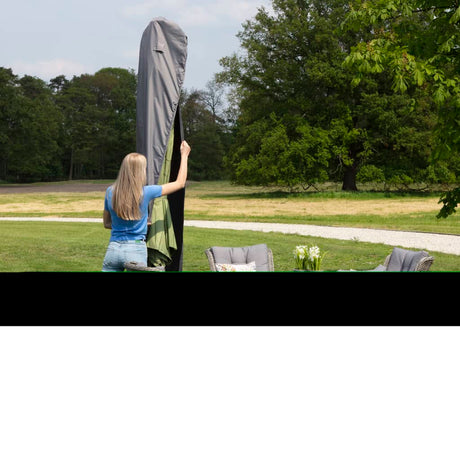 Madison Cover For Standing Parasol Grey