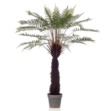 Emerald Artificial Fern Dicksonia Tree 125 Cm In Pot