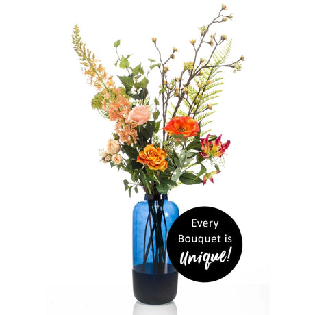 Emerald Artificial Bouquet Happy Orange Xl