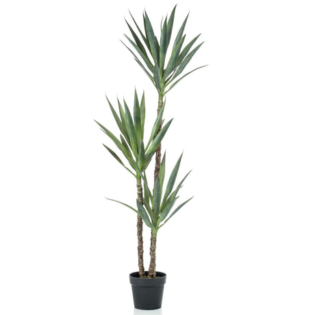 Emerald Artificial Yucca In Pot