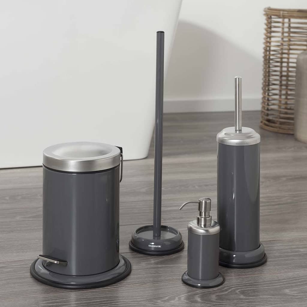 Sealskin Toilet Brush And Holder Acero 361730514