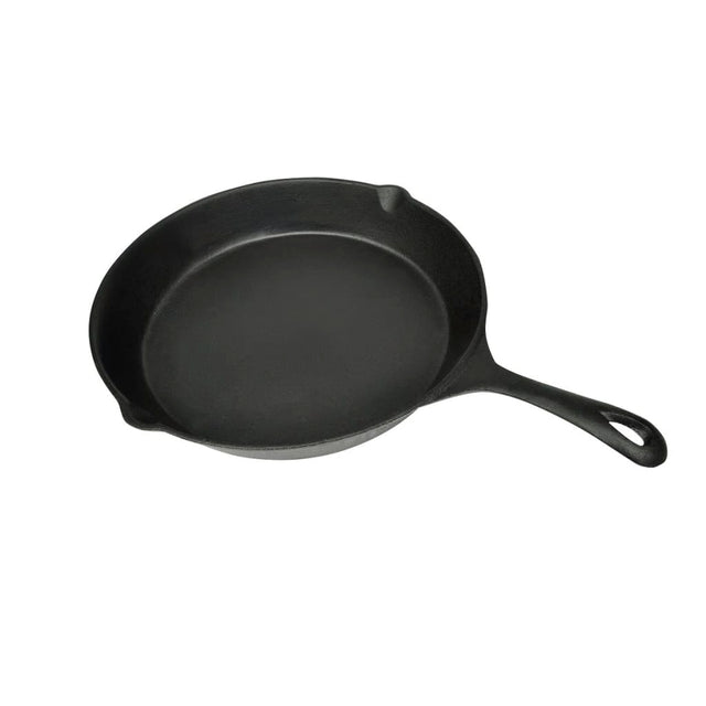 Grill Fry Pan Cast Iron 30 Cm Round