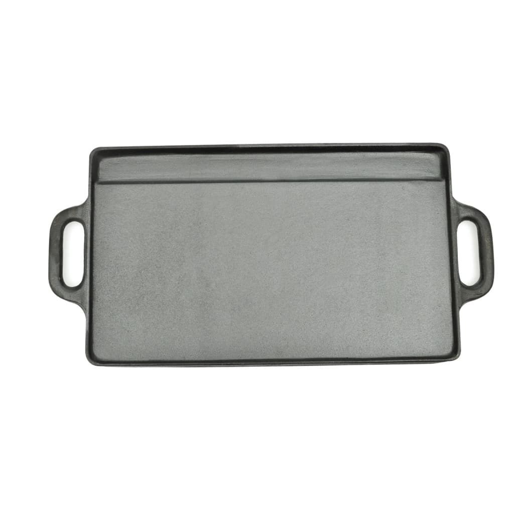 Grill Platter Cast Iron Reversible 50X23 Cm