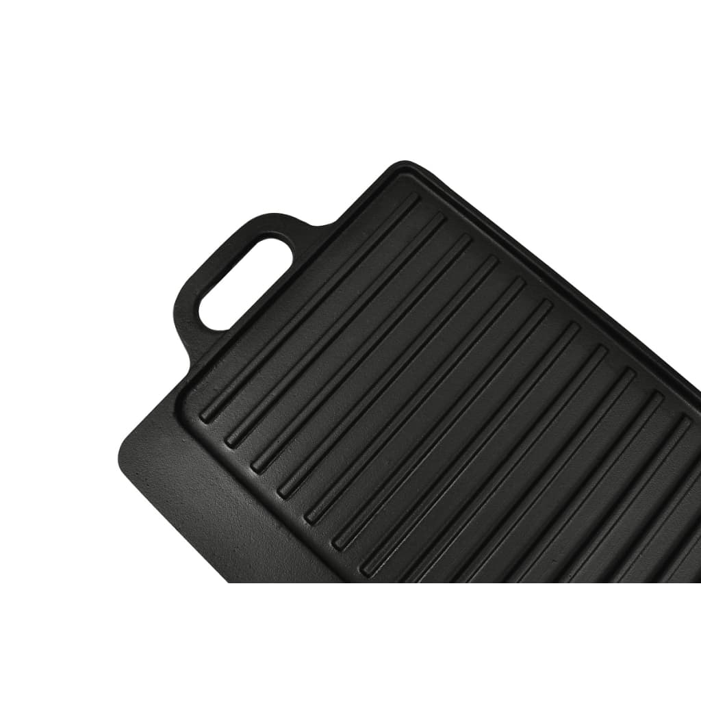 Grill Platter Cast Iron Reversible 50X23 Cm