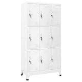 Locker Cabinet 90X40X180 Cm Steel