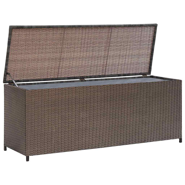 Garden Storage Box 120X50X60 Cm Poly Rattan