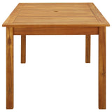 Garden Table Solid Acacia Wood