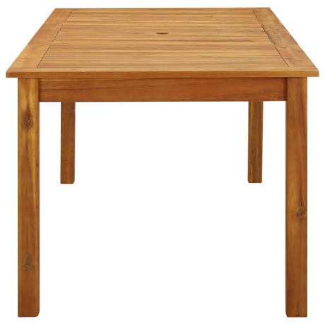 Garden Table Solid Acacia Wood