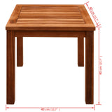 9 Piece Outdoor Dining Set With Cushions Solid Acacia Wood