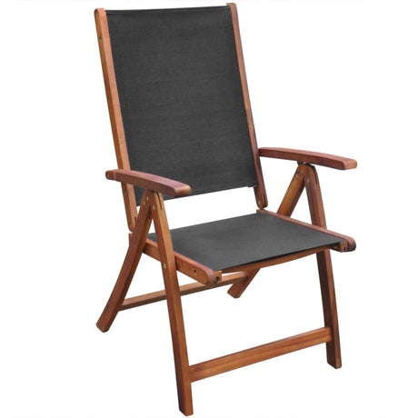 9 Piece Outdoor Dining Set With Cushions Solid Acacia Wood