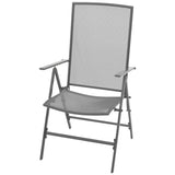 Stackable Garden Chairs 2 Pcs Steel