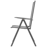 Stackable Garden Chairs 2 Pcs Steel