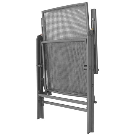 Stackable Garden Chairs 2 Pcs Steel